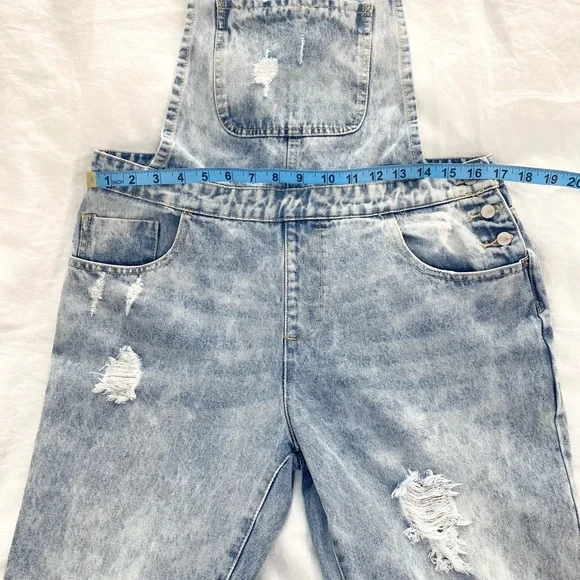 Forever 21 Ripped Overalls - Picture 7 of 11